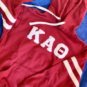 Kappa Alpha Theta baseball hoodie